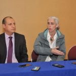 Conferencia de prensa Pamela San Martín