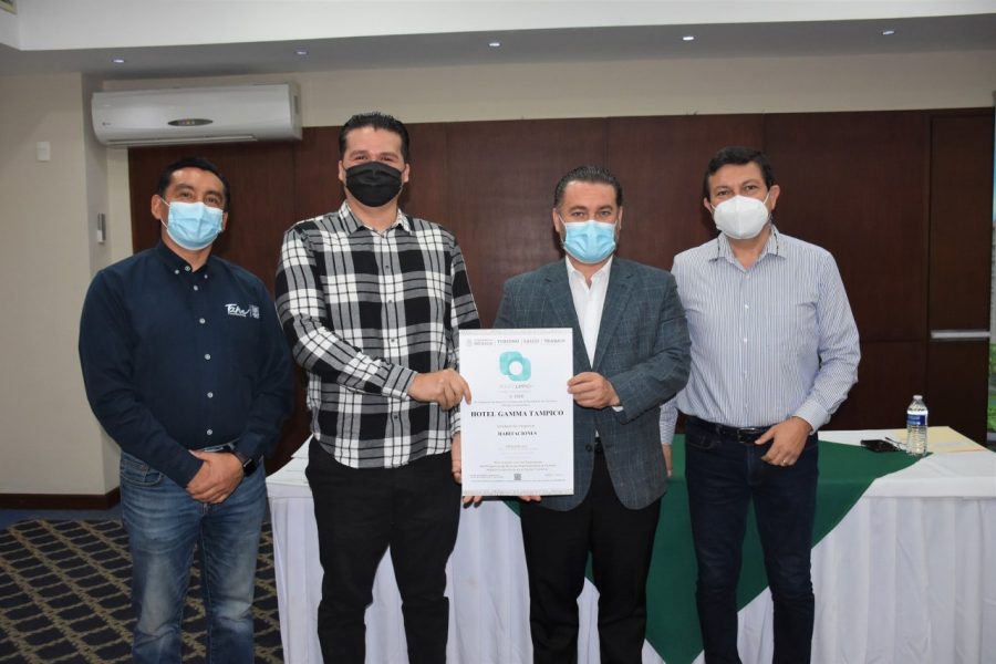 STU-014-2021.-Reconocen buenas prácticas de calidad higiénica en hoteles de Tamau