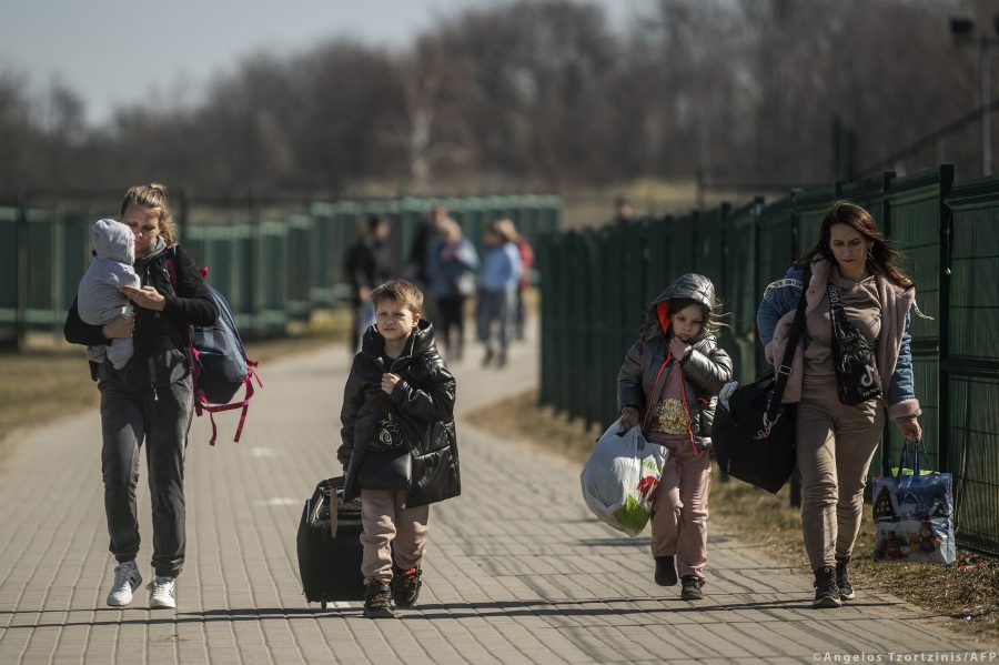 POLAND-UKRAINE-RUSSIA-CONFLICT-REFUGEES