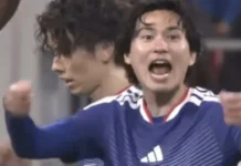 Terrible lesión de Abu Francis en el partido entre Ghana y Japón