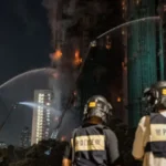 Incendio en complejo residencial deja 44 muertos y 279 desaparecidos